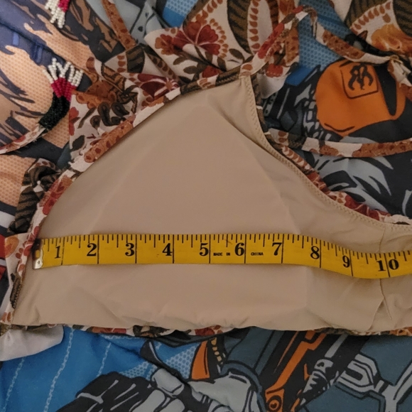 Farm Rio Ruffled Bikini Top NWOT - Picture 11 of 12